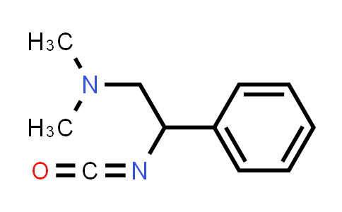 (2-Isocyanato-2-phenylethyl)dimethylamine