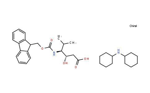  Fmoc-(3S,4S)-4-Amino-3-Hydroxy-5-Methyl-Hexanoic Acid DCHA