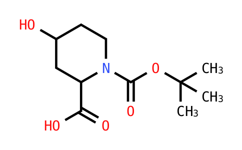4-Hydroxy-1-[(2-methylpropan-2-YL)oxycarbonyl]piperidine-2-carboxylic acid