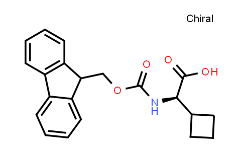 Cyclobutaneacetic acid, α-​[[(9H-​fluoren-​9-​ylmethoxy)​carbonyl]​amino]​-​, (αR)​-