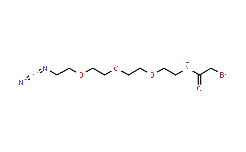 Bromoacetamido-PEG3-Azide