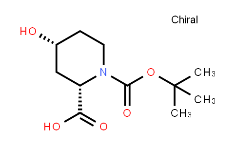 (2S,4r)-4-hydroxy-1-[(2-methylpropan-2-yl)oxycarbonyl]piperidine-2-carboxylic acid