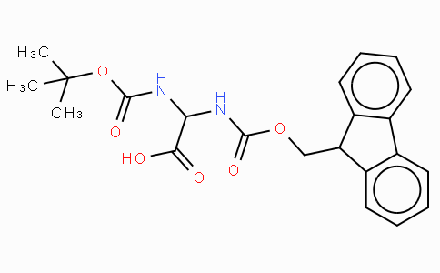 Fmoc-α-amino-DL-Gly(Boc)-OH