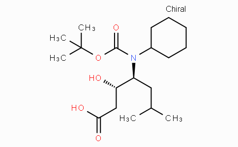 Boc-cyclohexylstatine
