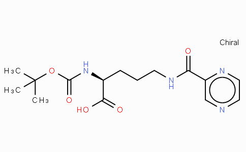 Boc-Orn(pyrazinylcarbonyl)-OH