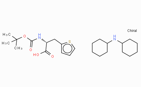 Boc-β-(2-thienyl)-D-Ala-OH · DCHA