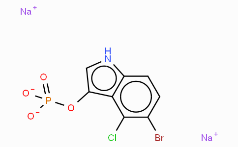 5-Bromo-4-chloro-1H-indol-3-yl phosphate · disodium salt
