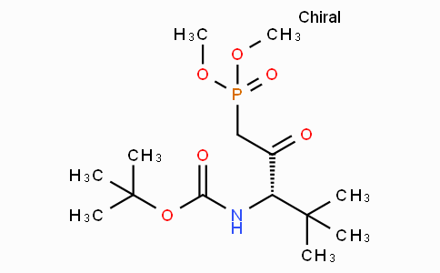Dimethyl((3S)-4,4-dimethyl-3-(Boc-amino)-2-oxopentyl)-phosphonate