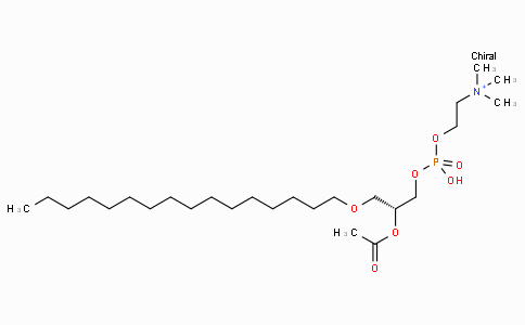 1-O-Hexadecyl-2-O-acetyl-sn-glycero-3-phosphocholine