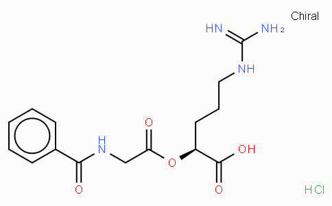O-α-Hippuryl-L-argininic acid hydrochloride salt