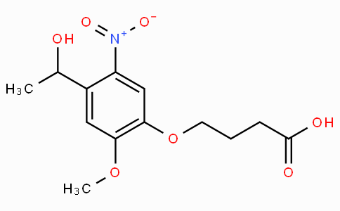 4-(4-(1-Hydroxyethyl)-2-methoxy-5-nitro-phenoxy)butyric acid
