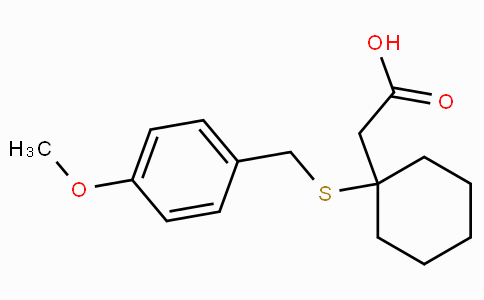 [1-(4-Methoxy-benzylsulfanyl)-cyclohexyl]-acetic acid
