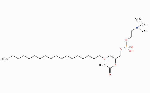1-O-Octadecyl-2-O-acetyl-sn-glycero-3-phosphocholine