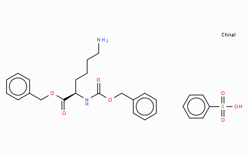 Z-D-Lys-OBzl · benzenesulfonate