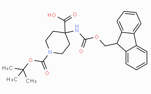 1-Boc-4-(Fmoc-amino)-piperidine-4-carboxylic acid