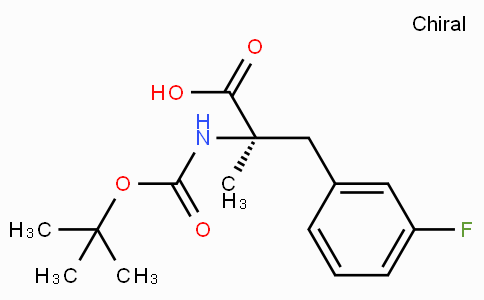 Boc-alpha-methyl-D-3-Fluorophenylalanine