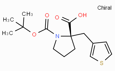 Boc-(S)-alpha-(3-thiophenylmethyl)-proline