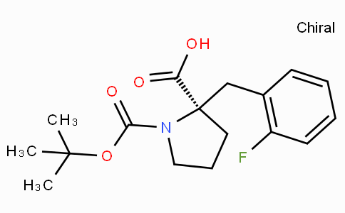 Boc-(R)-alpha-(2-fluoro-benzyl)-proline