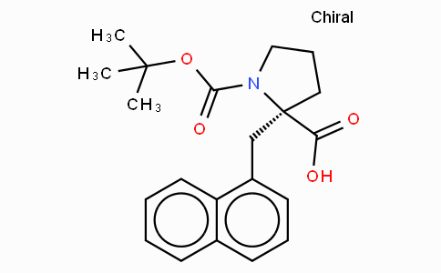 Boc-(R)-alpha-(1-naphthalenylmethyl)-proline
