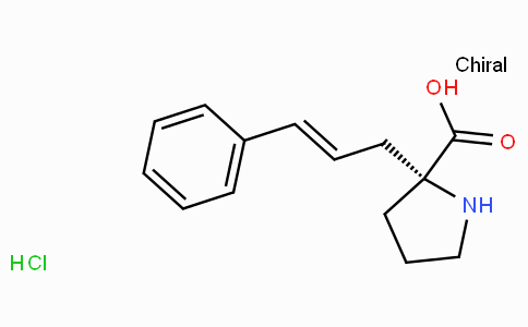 (R)-alpha-(3-phenyl-allyl)-proline-HCl