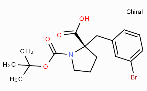 Boc-(S)-alpha-(3-bromo-benzyl)-proline
