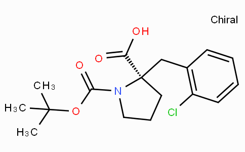 Boc-(R)-alpha-(2-chloro-benzyl)-proline