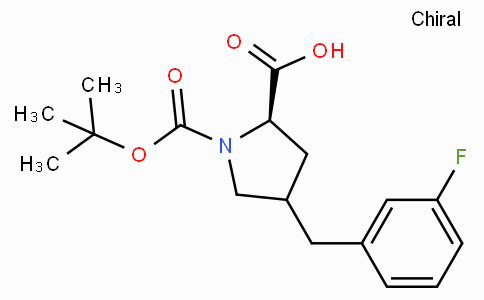 Boc-(R)-gamma-(3-fluoro-benzyl)-L-proline
