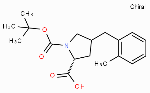 Boc-(R)-gamma-(2-methyl-benzyl)-L-proline