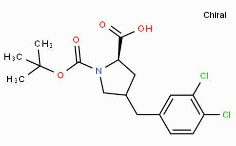 Boc-(R)-gamma-(3,4-dichloro-benzyl)-L-proline