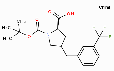 Boc-(R)-gamma-(3-trifluoromethyl--benzyl)-L-proline