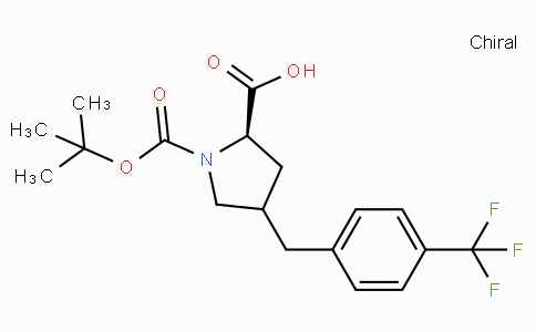 Boc-(R)-gamma-(4-trifluoromethyl--benzyl)-L-proline