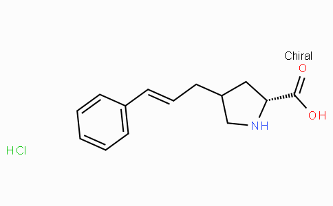 (R)-gamma-(3-phenyl-allyl)-L-proline-HCl