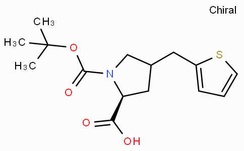 Boc-(S)-gamma-(2-thienyl-methyl)-L-proline