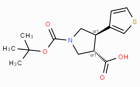Boc-(+/-)-trans-4-(3-thienyl)-pyrrolidine-3-carboxylic acid