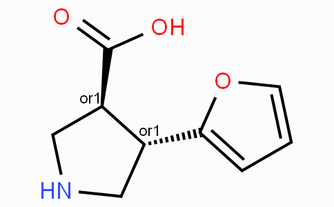 (+/-)-trans-4-(2-furanyl)-pyrrolidine-3-carboxylic acid