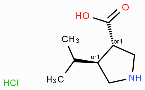 (+/-)-trans-4-isopropyl-pyrrolidine-3-carboxylic acid-HCl