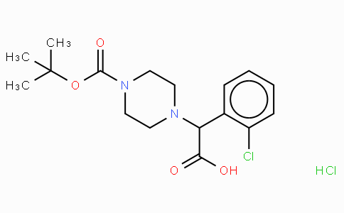 2-(4-Boc-piperazinyl)-2-(2-chloro-phenyl)acetic acid