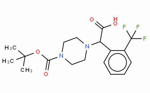 2-(4-Boc-piperazinyl)-2-(2-trifluoromethyl-phenyl)acetic acid