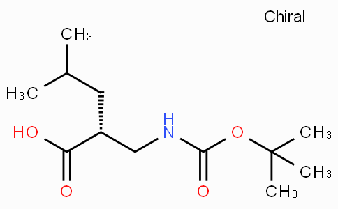 Boc-(R)-2-(aminomethyl)-4-methylpentanoic acid