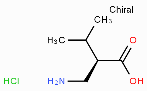 (R)-2-(Aminomethyl)-3-methylbutanoic acid-HCl