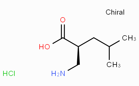 (S)-2-(aminomethyl)-4-methylpentanoic acid-HCl