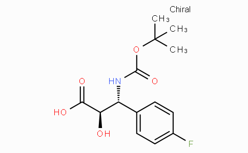 N-Boc-(2R,3R)-3-Amino-3-(4-fluoro-phenyl)-2-hydroxy-propionic acid