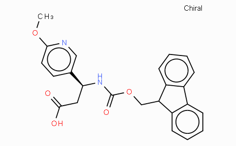 Fmoc-(S)-3-Amino-3-(6-methoxy-3-pyridyl)-propionic acid