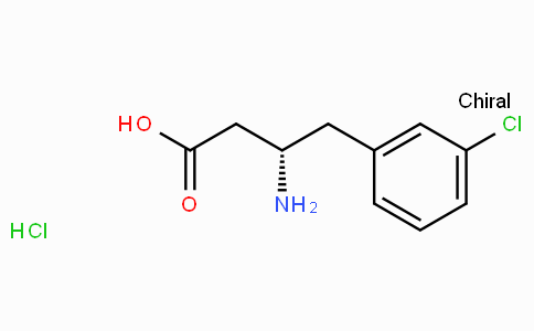 (S)-3-Amino-4-(3-chloro-phenyl)-butyric acid-HCl