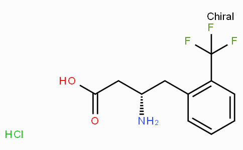 (S)-3-Amino-4-(2-trifluoromethyl-phenyl)-butyric acid-HCl