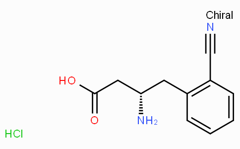 (S)-3-Amino-4-(2-cyano-phenyl)-butyric acid-HCl