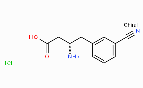 (S)-3-Amino-4-(3-cyano-phenyl)-butyric acid-HCl
