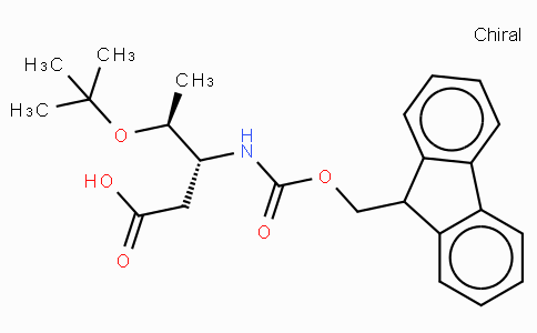 Fmoc-D-beta-homothreonine(OtBu)