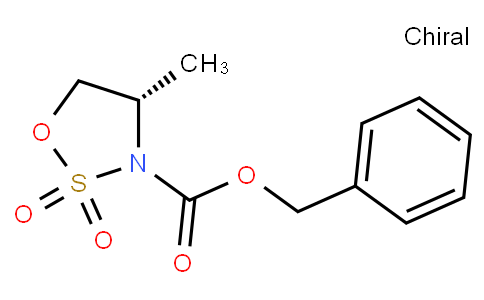 (S)-benzyl 4-methyl-1,2,3-oxathiazolidine-3-carboxylate 2,2-dioxide
