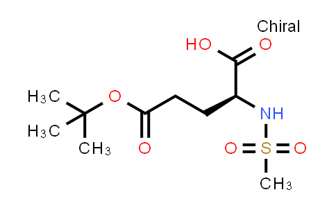 (2S)-5-(tert-Butoxy)-2-methanesulfonamido-5-oxopentanoic acid